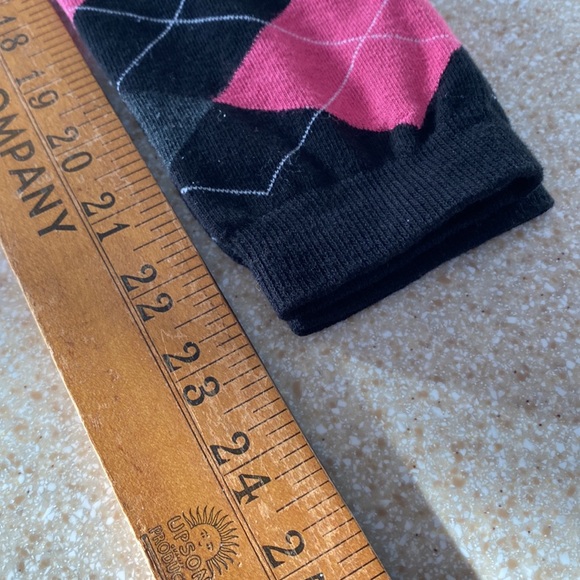 NEW LISTING Thigh High Argyle Print Socks - Picture 5 of 5